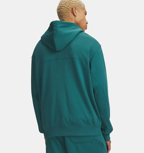 Under Armour Men's Rival Lightweight Full Zip Hoodie - Rack Green