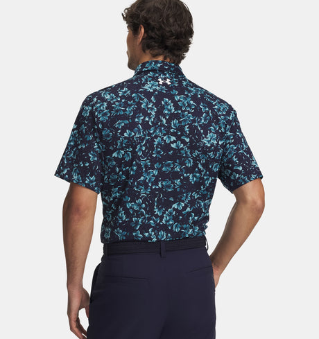 Under Armour Men's Matchplay Printed Polo - Midnight Navy