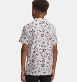 Under Armour Youth Boys Matchplay Printed Boys Polo