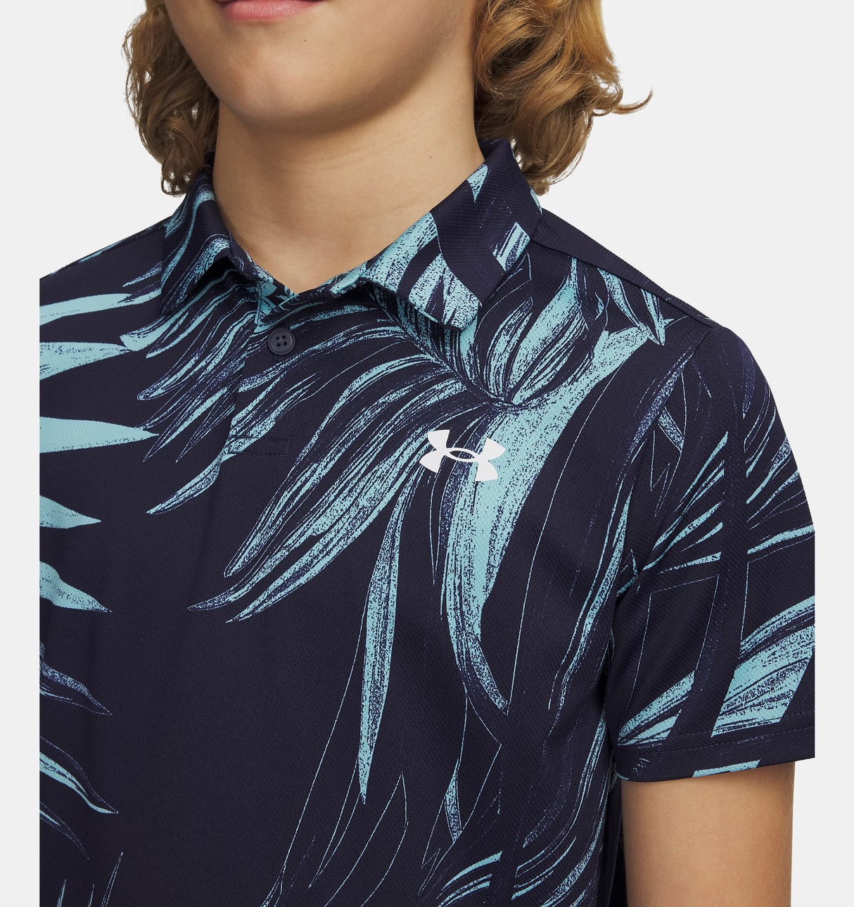Under Armour Youth Boys Matchplay Printed Boys Polo