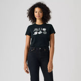 Levi's Women's The Perfect Archival Grid T-Shirt