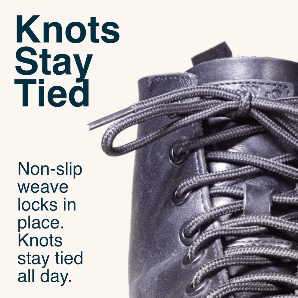 Adventure Andy Round Boot Laces - Brown
