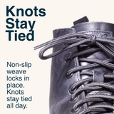 Adventure Andy Round Boot Laces - Brown
