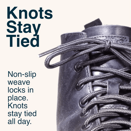 Adventure Andy Round Boot Laces - Brown