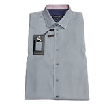 Alpha & Steele Men's LS Microfiber Modern Fit Shirt - A&M Clothing & Shoes