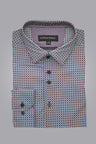 Alpha & Steele Men's Printed Microfibre Dress Shirt - A&M Clothing & Shoes - Westlock