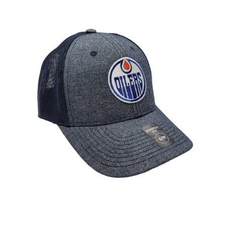 American Needle Oilers Heather Poly Stretch Hat - A&M Clothing & Shoes - Westlock