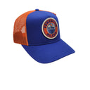 Edmonton Oilers Valin Snapback Hat - Blue/Orange