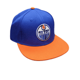 Edmonton Oilers Wool Replica Snapback Hat - A&M Clothing & Shoes Westlock