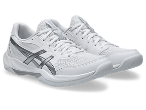 Asics Women's Gel-Rocket 12 Court Shoes - White/Silver