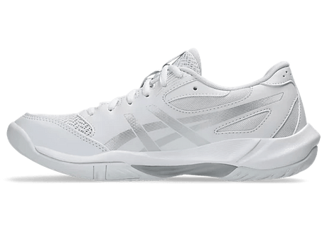 Asics Women's Gel-Rocket 12 Court Shoes - White/Silver
