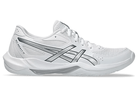 Asics Women's Gel-Rocket 12 Court Shoes - White/Silver