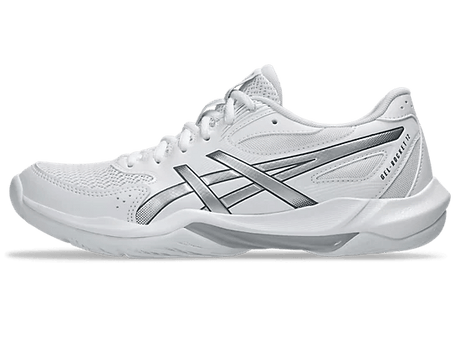 Asics Women's Gel-Rocket 12 Court Shoes - White/Silver