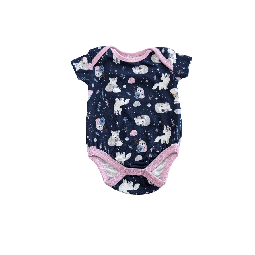 Badaboom Baby Girls Short Sleeve Romper - A&M Clothing & Shoes - Westlock