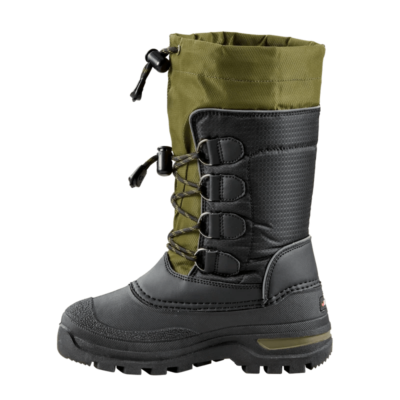 Baffin Kids Boys Pinetree Winter Boots - Black/Green