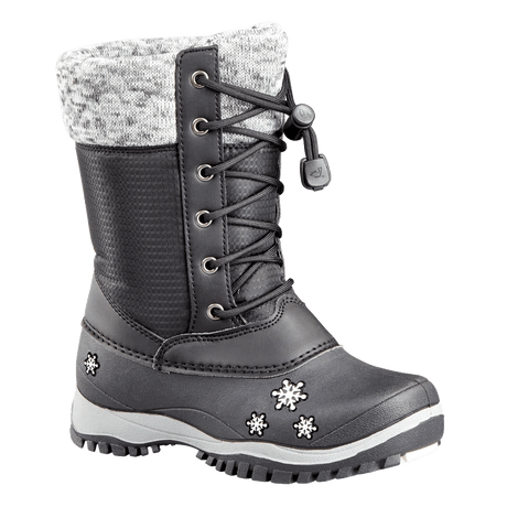Baffin Kids Girls Avery Winter Boots - Black