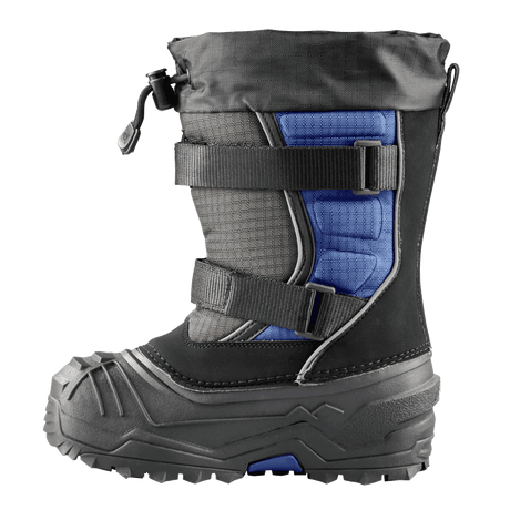Baffin Youth Young Eiger Winter Boots - Charcoal/Blue