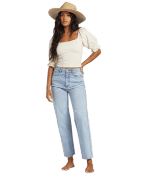 Billabong Women's All Day Straight Jeans - Blue