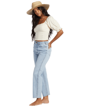 Billabong Women's All Day Straight Jeans - Blue
