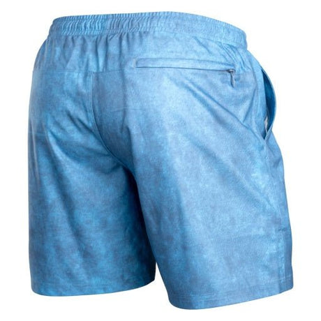 Bn3th Men's Agua Volley 2N1 Swim Shorts - Fog Acid Wash