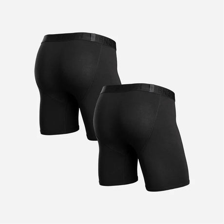 Bn3th Men's Classic Icon Boxer Brief 2-Pack - Black
