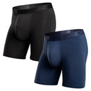Bn3th Men's Classic Icon Boxer Brief 2-Pack - Black/Navy