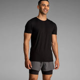 Bn3th Men's Essentials Crew T-Shirt 2-Pack - Black/Heather Grey