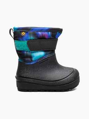 Bogs Baby Snow Shell Northern Lights Winter Boots - Black Multi