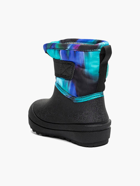 Bogs Baby Snow Shell Northern Lights Winter Boots - Black Multi
