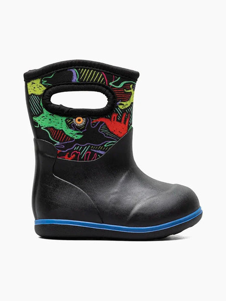 Bogs Baby Toddler Classic Winter Boots - Black Multi