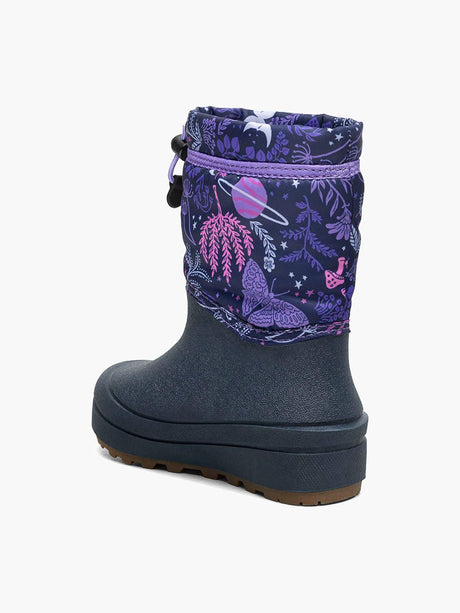Bogs Kids Snow Shell Cosmic Forest Winter Boots - Indigo