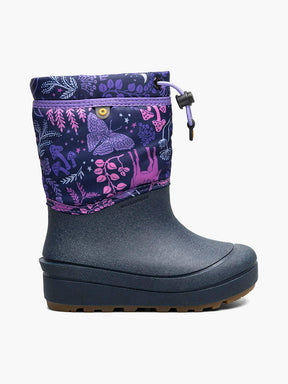 Bogs Kids Snow Shell Cosmic Forest Winter Boots - Indigo