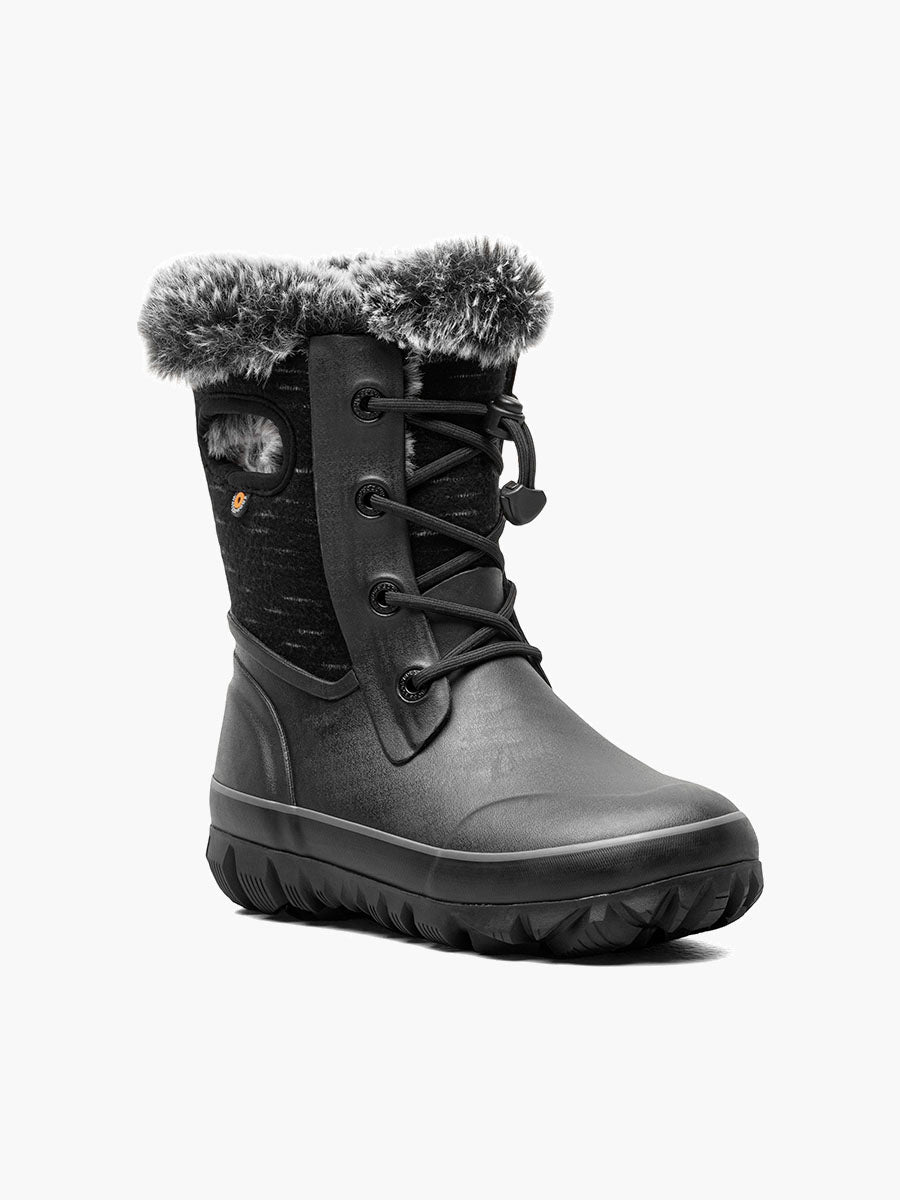 Bogs Kids/Youth Girls Arcata II Dash Winter Boots - Black