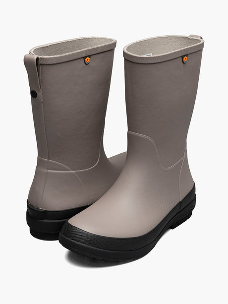 Bogs Women's Amanda II Mid Rainboots - Taupe