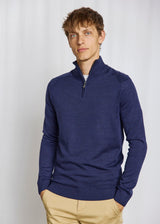 Bruun & Stengade Men's 1/4 Zip Sweater - A&M Clothing & Shoes