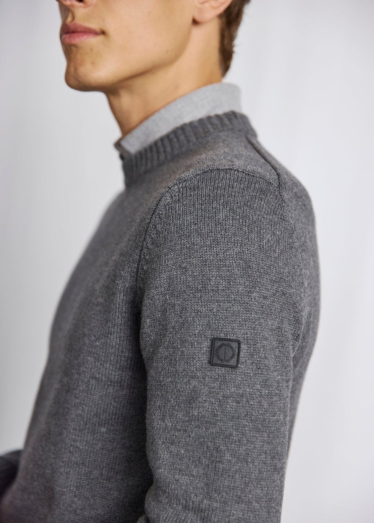 Bruun & Stengade Men's Cotton Crew Sweater - A&M Clothing & Shoes - Westlock