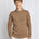 Bruun & Stengade Men's Cotton Crew Sweater - Brown