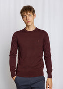 Bruun & Stengade Men's Crew Sweater - Bordeaux