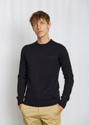 Bruun & Stengade Men's Crew Sweater - Black