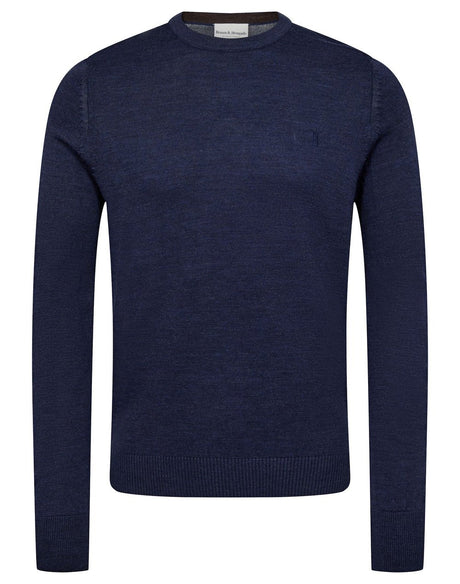 Bruun & Stengade Men's Jupiter Regular Fit Knit Sweater - Thunder