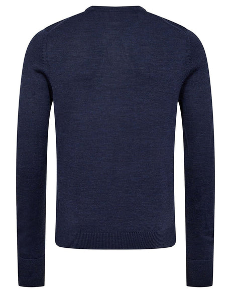 Bruun & Stengade Men's Jupiter Regular Fit Knit Sweater - Thunder