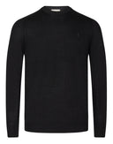 Bruun & Stengade Men's Jupiter Regular Fit Knit Sweater - Black