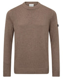 Bruun & Stengade Men's Rapa Regular Fit Knit Sweater - Brown