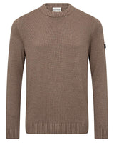Bruun & Stengade Men's Rapa Regular Fit Knit Sweater - Brown