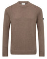 Bruun & Stengade Men's Rapa Regular Fit Knit Sweater - Brown