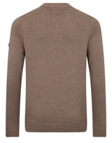 Bruun & Stengade Men's Rapa Regular Fit Knit Sweater - Brown