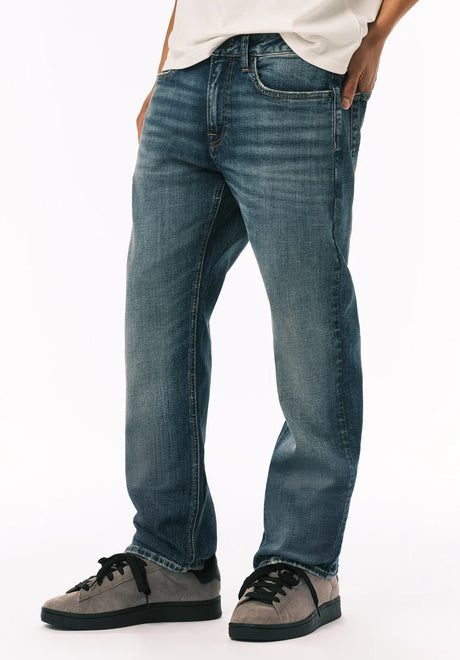Buffalo Men's Driven Relaxed Straight Jeans - Indigo