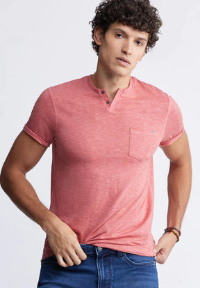 Buffalo Men's Kadyo SS Pocket T-Shirt - Red