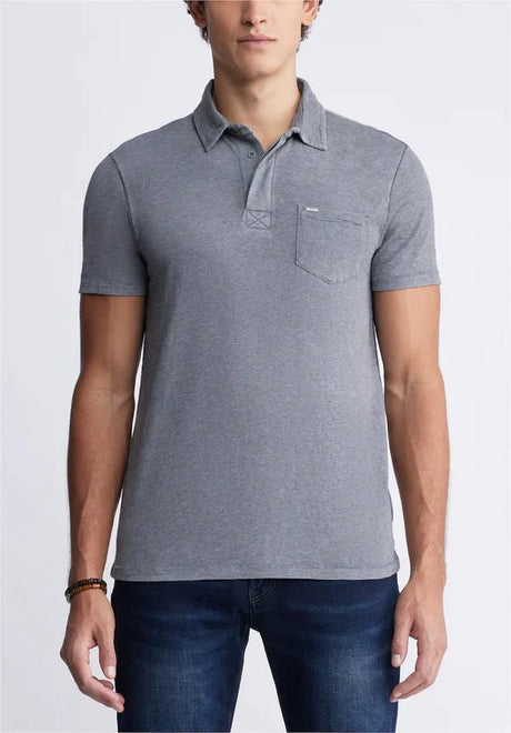 Buffalo Men's Kasper Polo - Charcoal