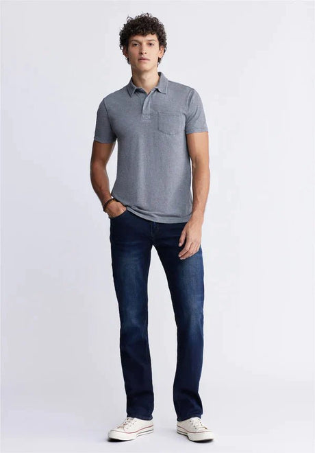 Buffalo Men's Kasper Polo - Charcoal